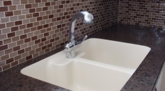 Kitchen Sink and Counter