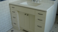 Custom Bathroom Cabinets