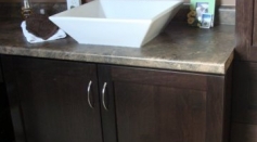 Wood Bathroom Cabinetry